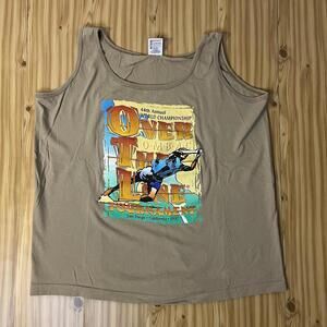 VTG 90s 1997 Over The Line Tournament Single Stitched Tank L